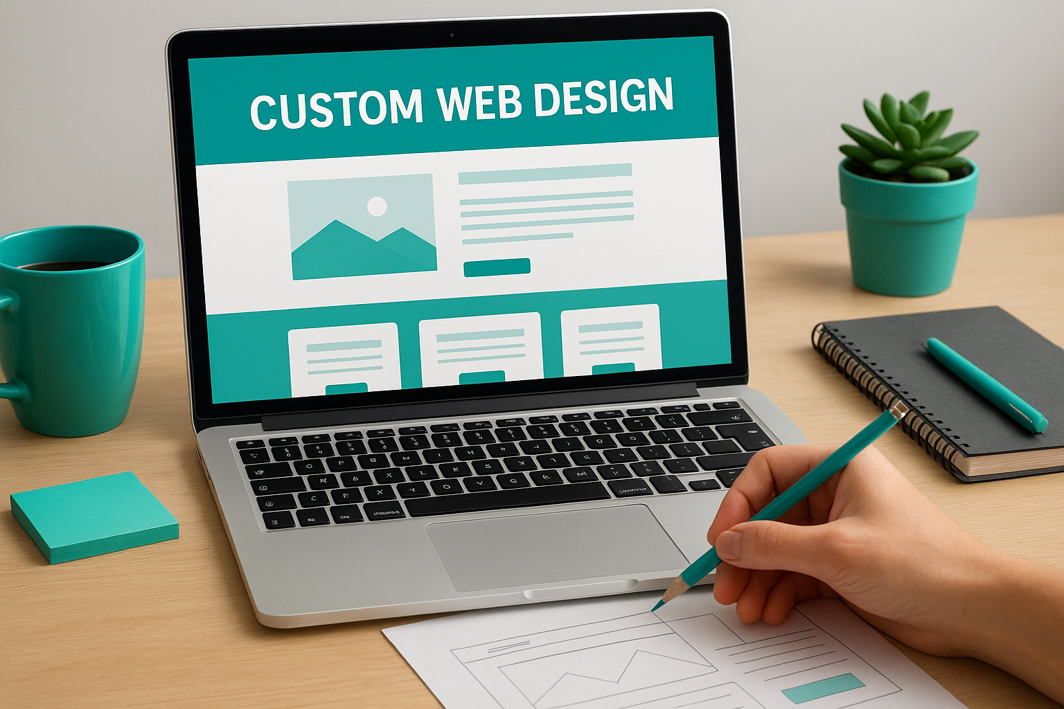 custom web design